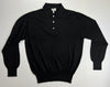 Brioni Black Long Sleeved Polo