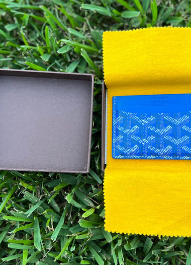 Goyard Saint Sulpice Sky Blue Card Holder
