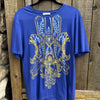 Versace Baroque Blue T-Shirt