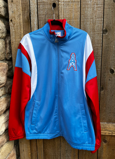 Vintage NFL Houston Oilers Starter Track Jacket