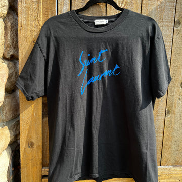 Saint Laurent "Saint Laurent" Black T-Shirt