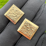 Gold Nugget Cufflinks