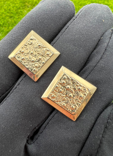 Gold Nugget Cufflinks