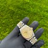 Rolex Datejust Ref. 16013 18k Gold Two-Tone Champaign Diamond Dial Jubilee Bracelet