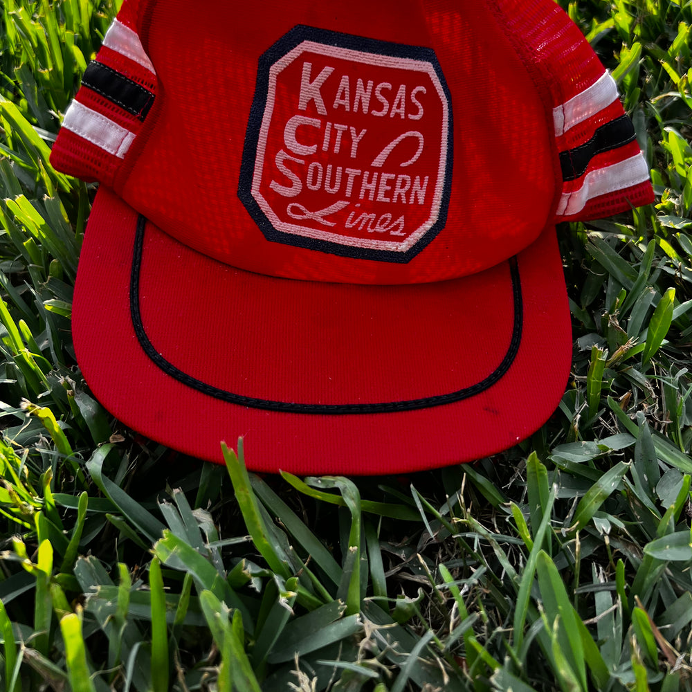 Vintage Kansas City Southern Trucker Hat