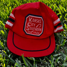 Vintage Kansas City Southern Trucker Hat