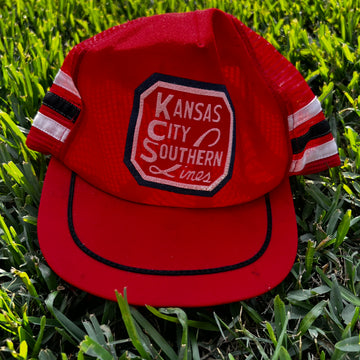 Vintage Kansas City Southern Trucker Hat