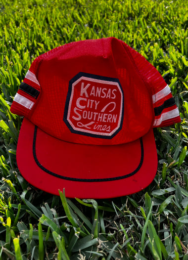 Vintage Kansas City Southern Trucker Hat