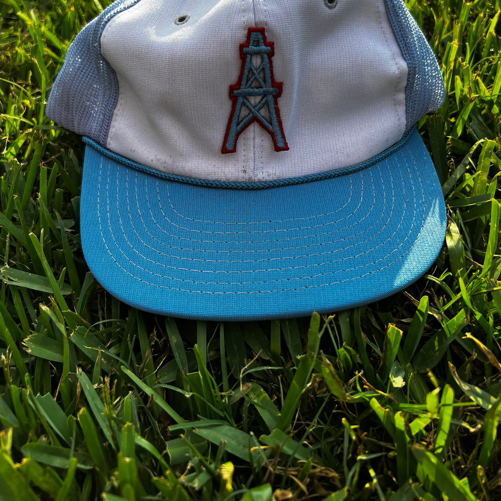 Vintage Houston Oilers Trucker Hat